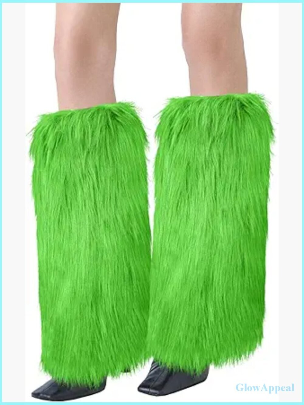 Faux Fur Fuzzy Leg Warmers Women Boot Covers Warm Boot Cuff Sleeves Party